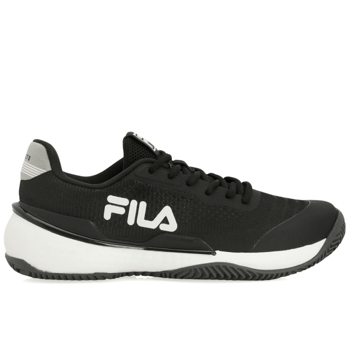 Tênis Fila Invicto Clay - Saibro - Preto e Branco